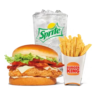 Bacon & Swiss Royal Crispy Chicken Meal