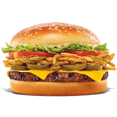 Burger King Flame Grilled Burgers Menu 2026 - Impossible Loaded Jalapeno Whopper