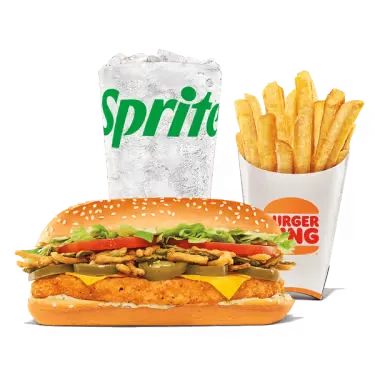 Loaded Jalapeno Original Chicken Sandwich Meal